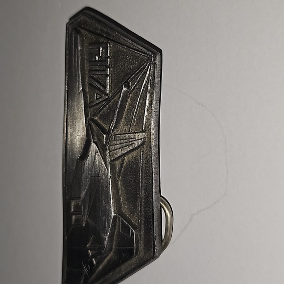 LOCKHEEDMARTIN SKUNK WORKSF-117A STEALTHFIGHTER BELT BUCKLE - Picture 3 of 11